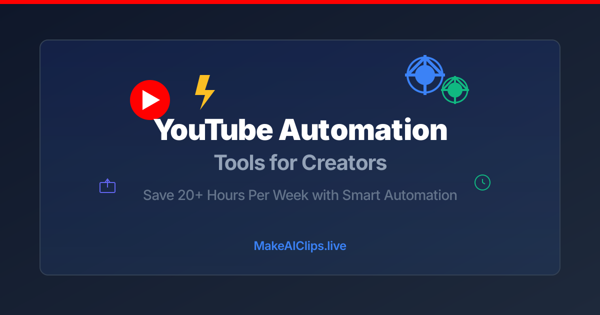 YouTube Automation Tools for Content Creators